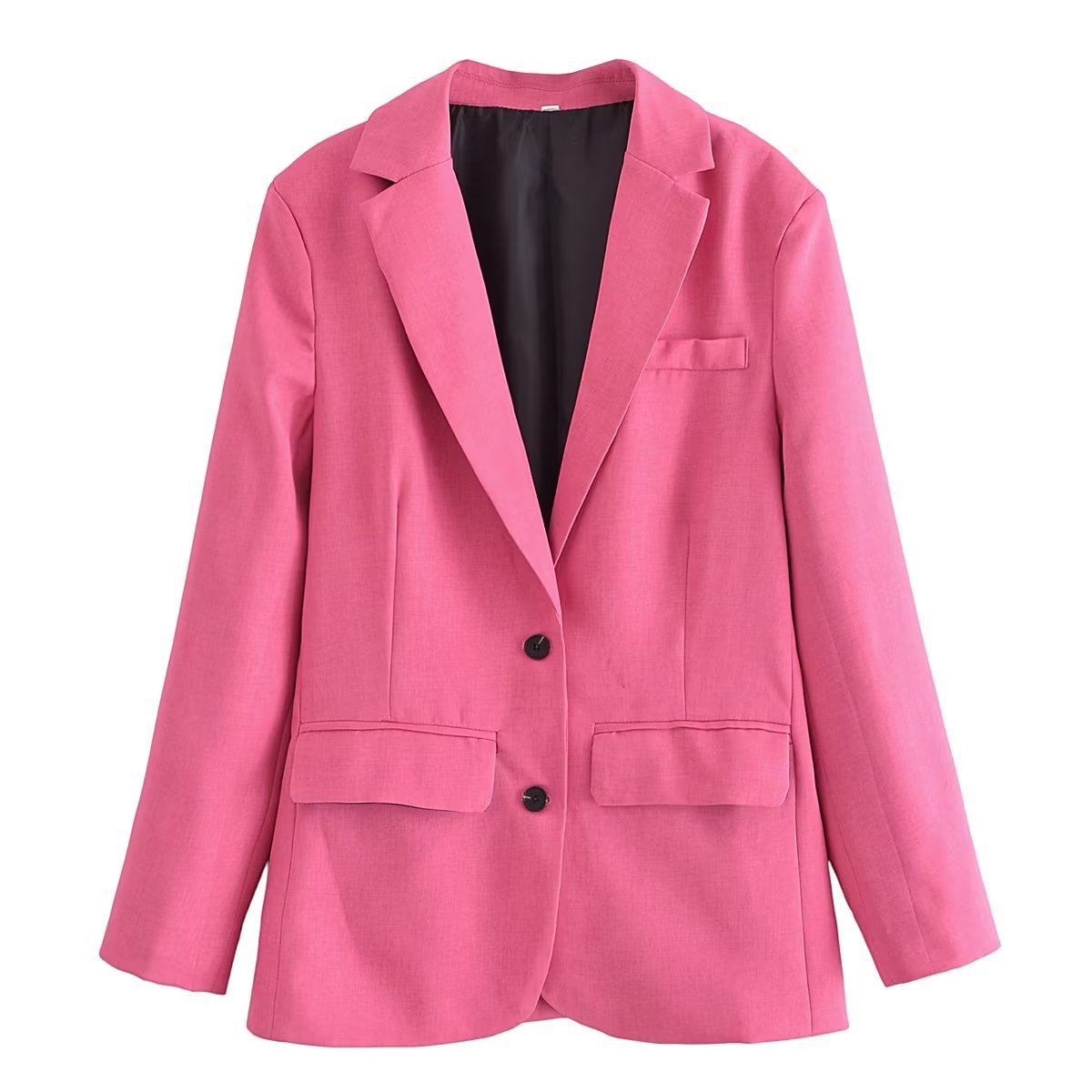 Autumn And Winter New European And American Style Fashion Single-breasted Suit Jacket For Women