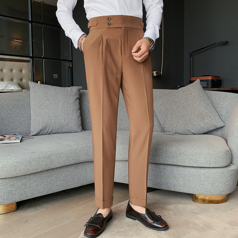 Casual Fashion Solid Color Casual Pants