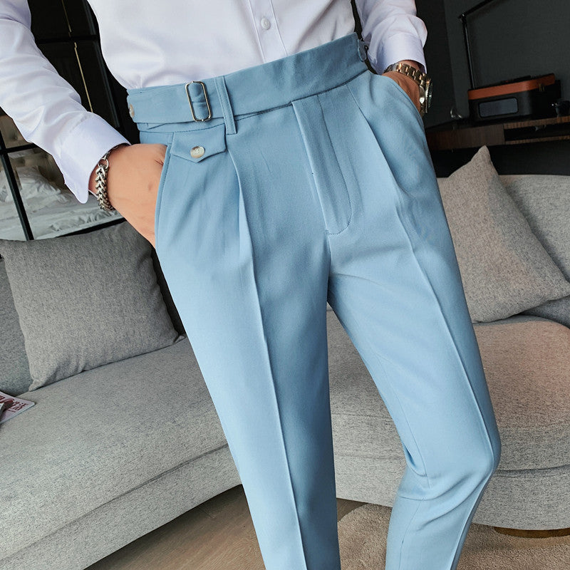 Casual Fashion Solid Color Casual Pants