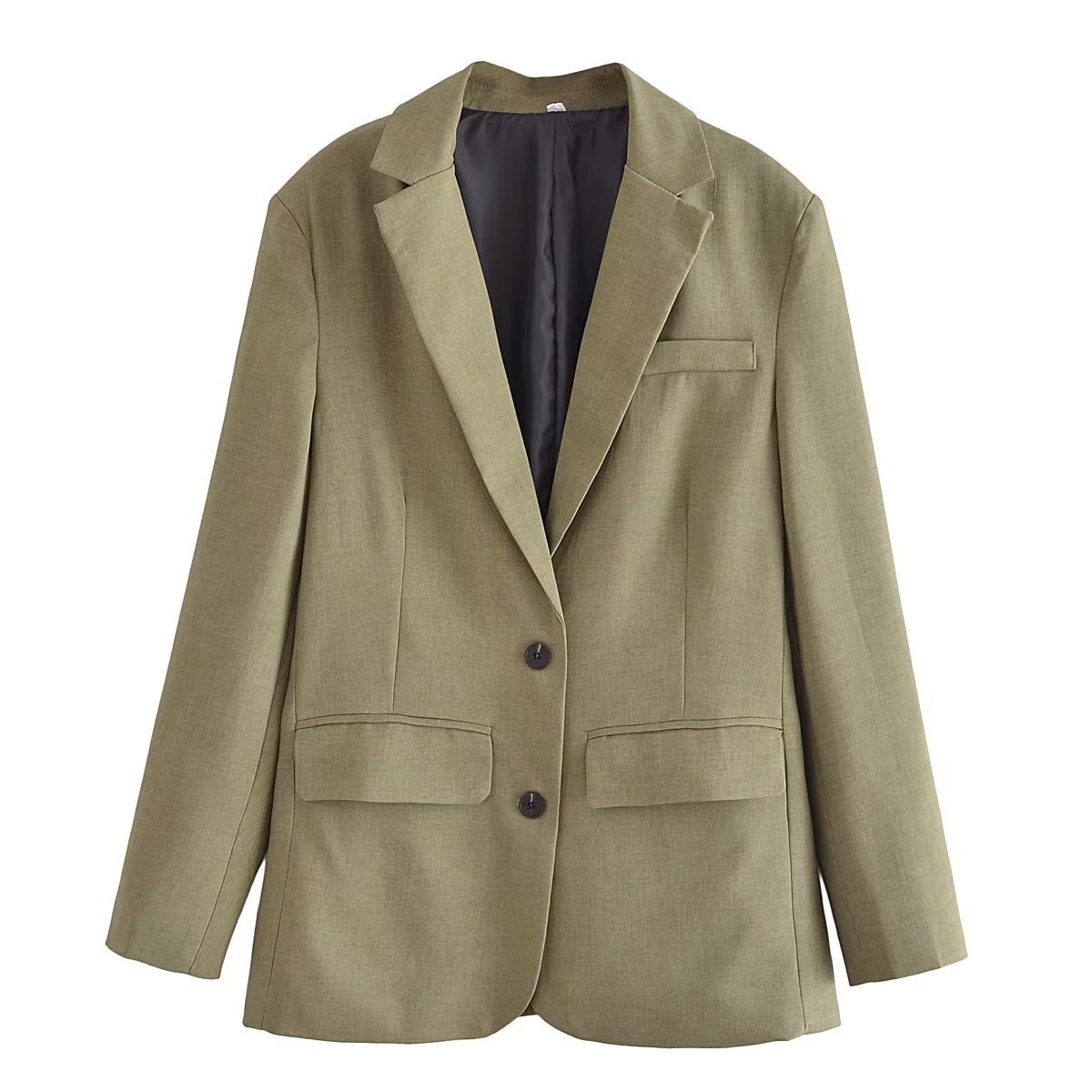 Autumn And Winter New European And American Style Fashion Single-breasted Suit Jacket For Women