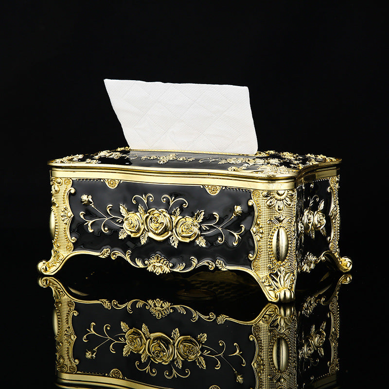 Household Mild Luxury Retro Paper Extraction Box