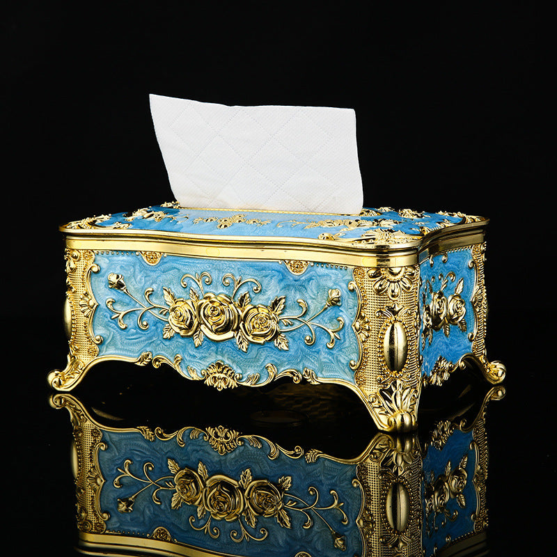 Household Mild Luxury Retro Paper Extraction Box