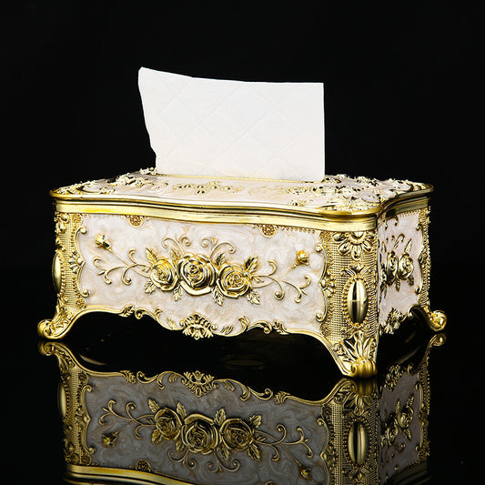 Household Mild Luxury Retro Paper Extraction Box