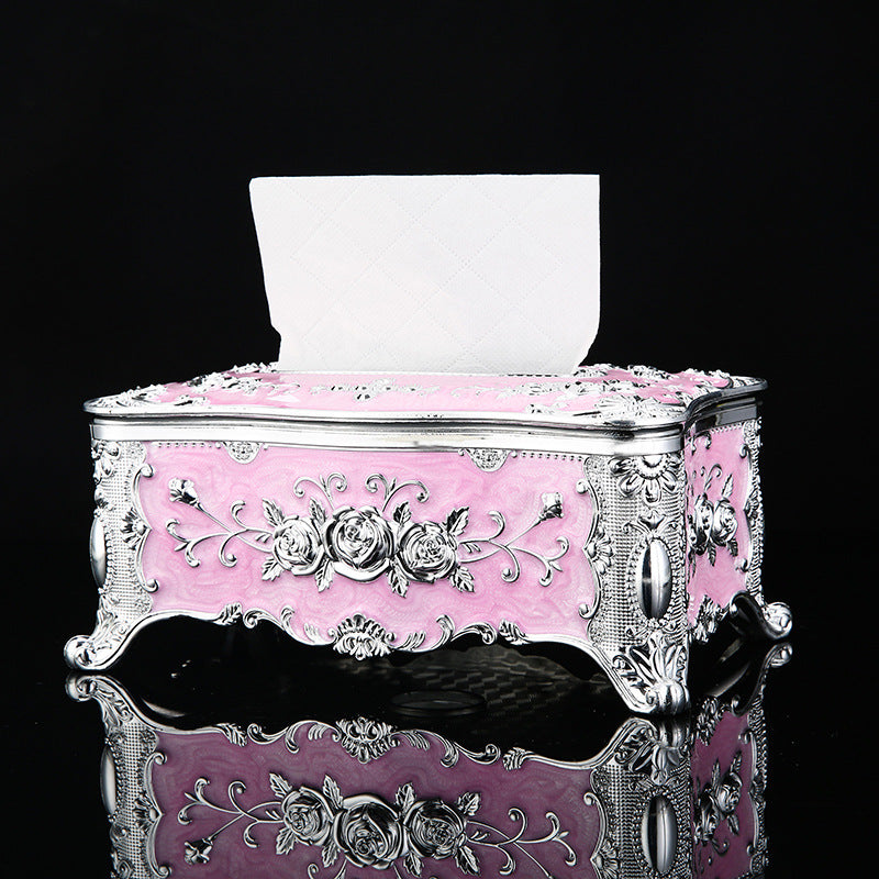 Household Mild Luxury Retro Paper Extraction Box