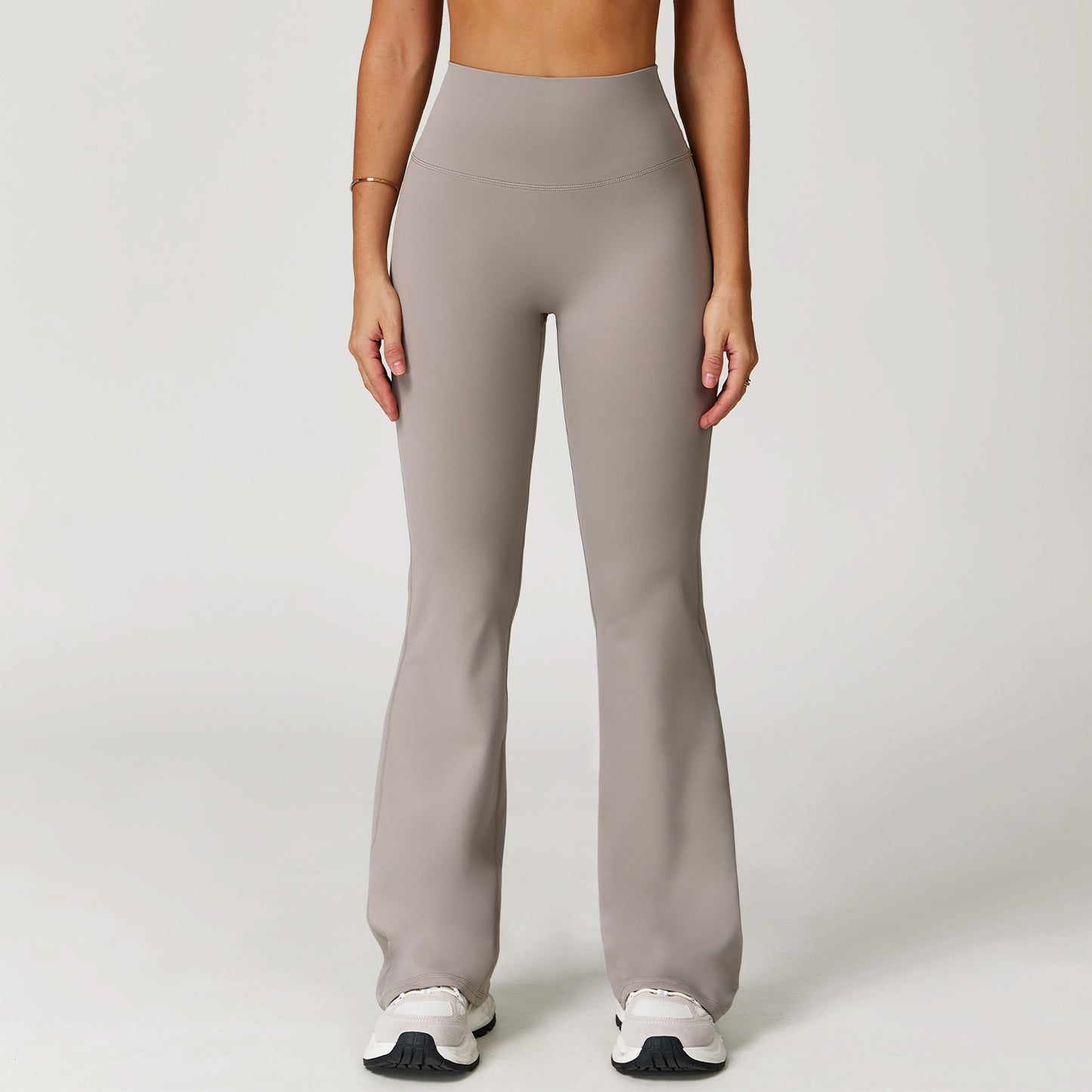 Nude Feel Casual Flared Pants Wide Leg Slimming Women