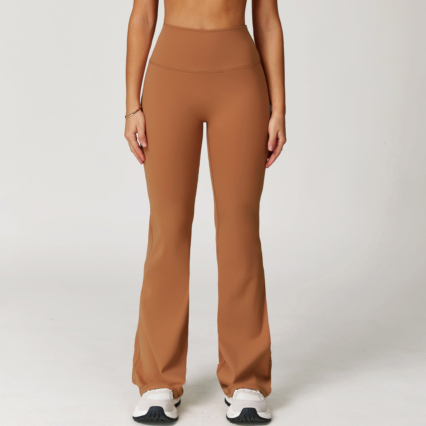 Nude Feel Casual Flared Pants Wide Leg Slimming Women