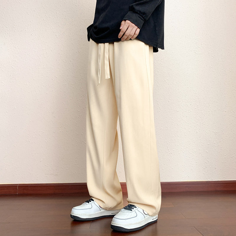 Trendy Hong Kong Style Loose American Casual Wide-leg Pants